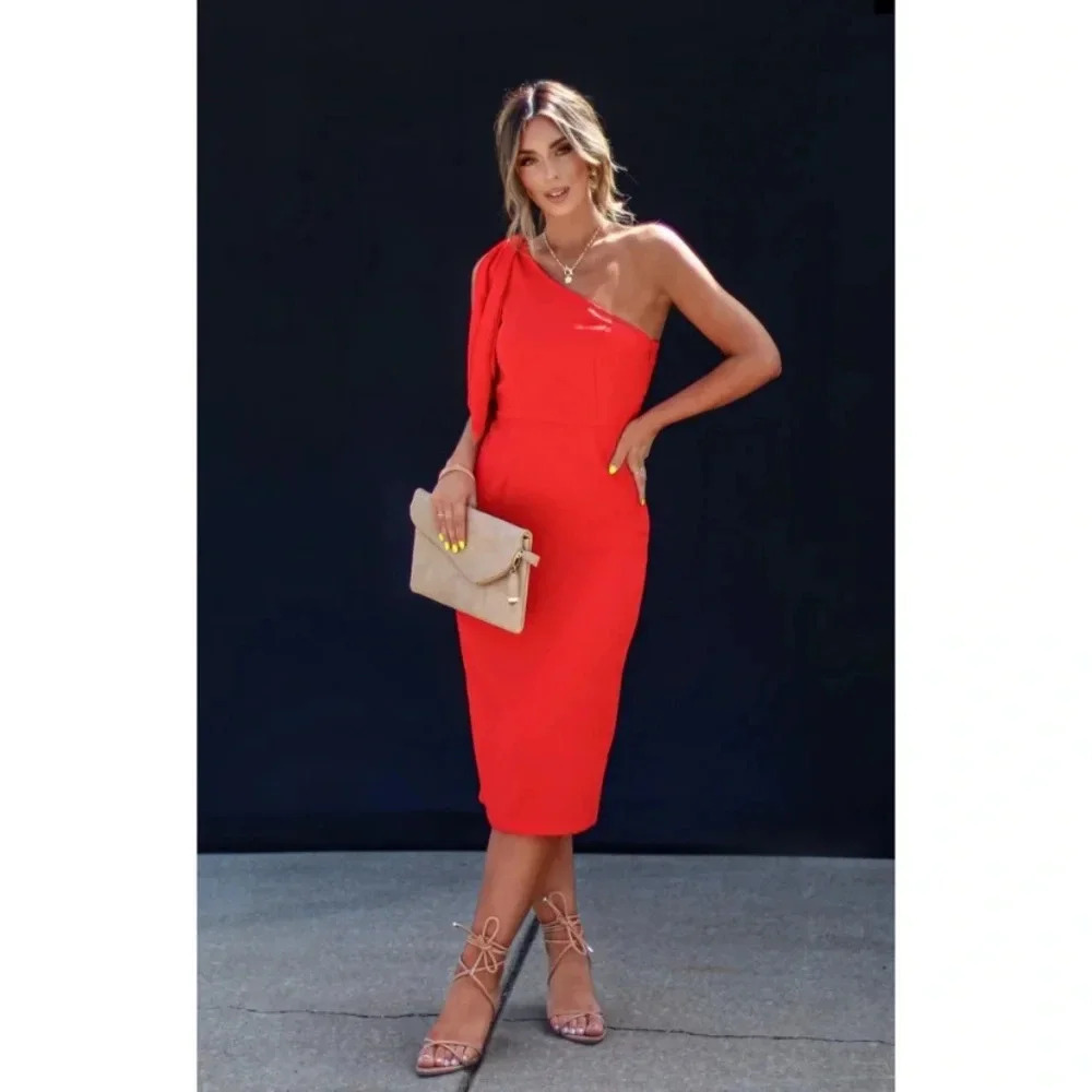 Sugarlips Harley Bow Midi Dress